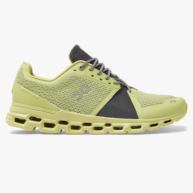 ON Cloudstratus Mens - Men's Road Running Shoes NZ-81509 Pistachio/Grey